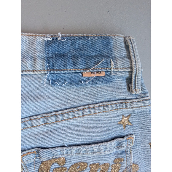 NWT MOTHER BOWIE The Super Cruiser High Rise Flare Jeans Sz 25 Jean Jenie #1H474 - Picture 9 of 15